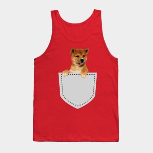 Pocket Puppy Tank Top